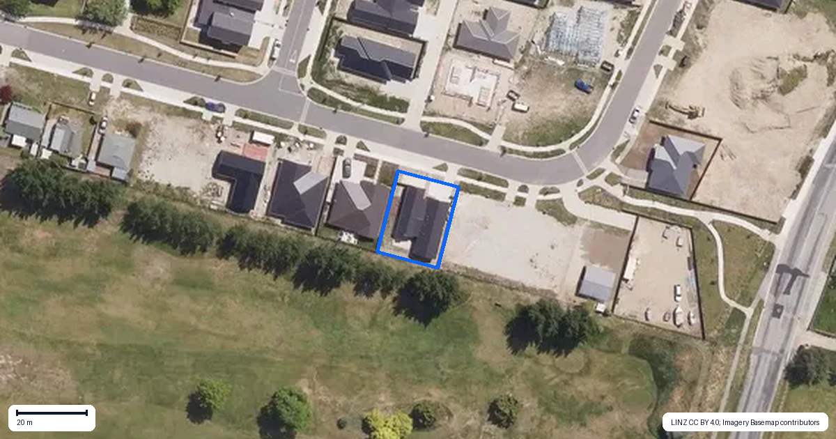 Property context map for 21 Wallis Drive, Cromwell