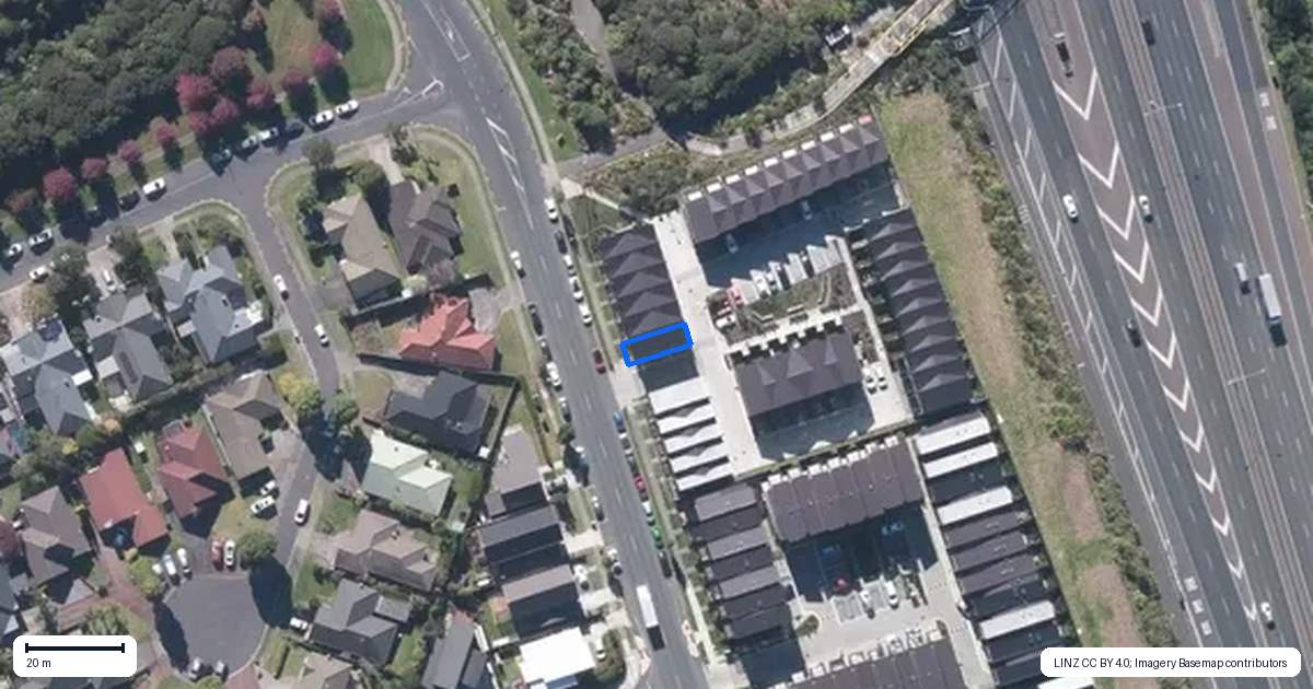 Property context map for 6/28 Westgate Drive, Westgate, Auckland