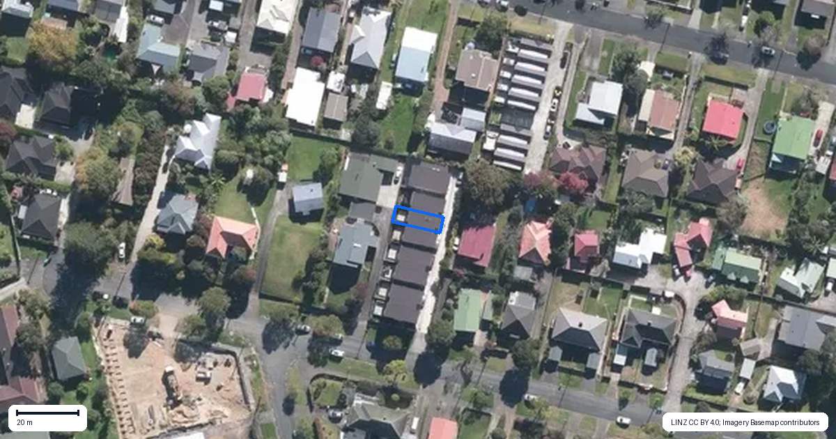 Property context map for 6/13 Beatrix Street, Avondale, Auckland