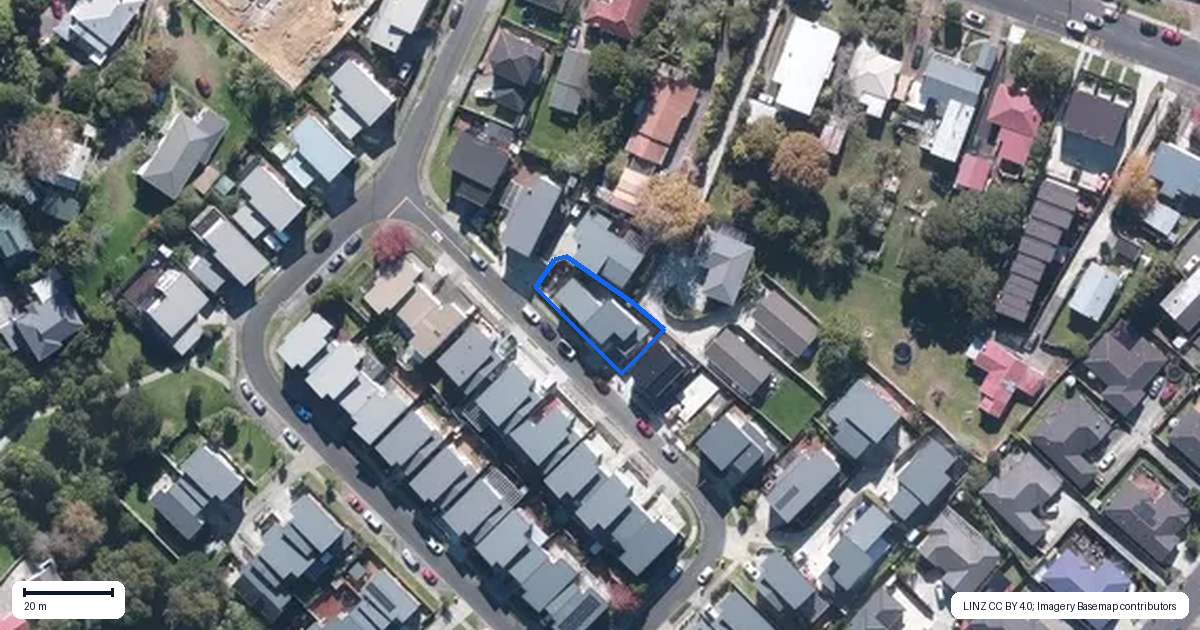 Property context map for 57 Sunshine Boulevard, Sunnyvale, Auckland