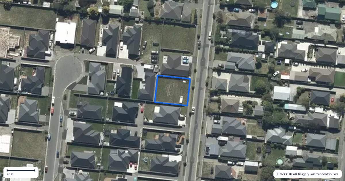 Property context map for 71 Willryan Avenue, New Brighton, Christchurch