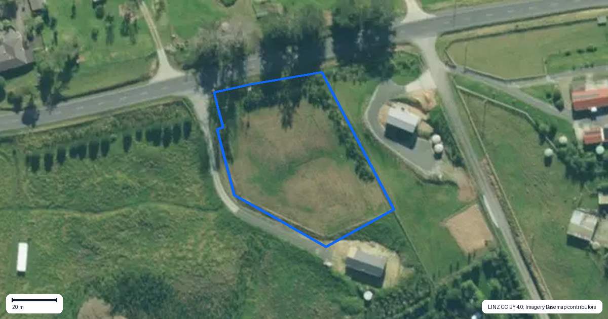 Property context map for 522 Kaiwaka-Mangawhai Road, Hakaru, Kaiwaka