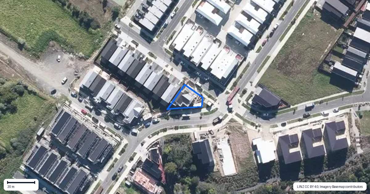Property context map for 39 Bristol Freighter Road, Hobsonville, Auckland