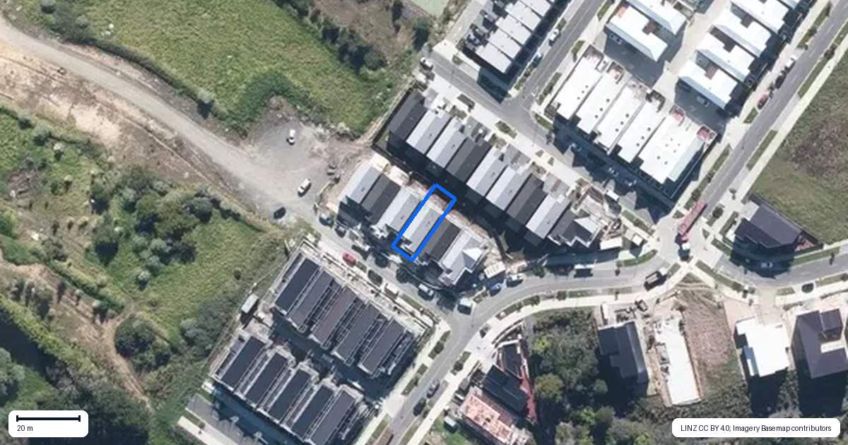 Property context map for 76 Waterlily Street, Hobsonville, Auckland