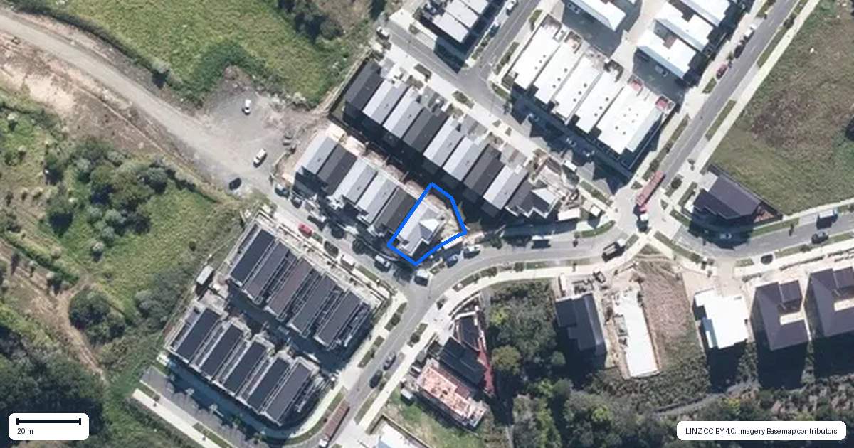 Property context map for 80 Waterlily Street, Hobsonville, Auckland