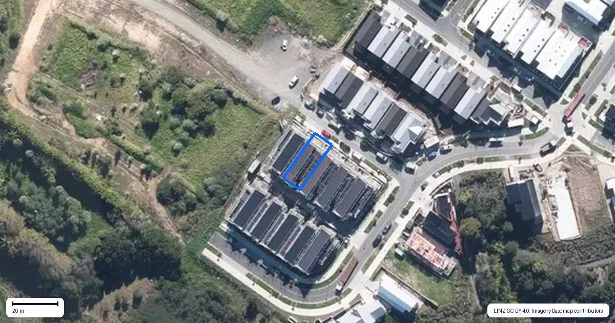 Property context map for 65 Waterlily Street, Hobsonville, Auckland