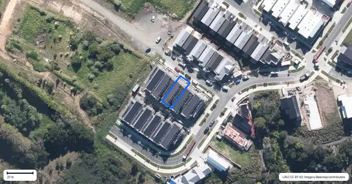 Property context map for 67 Waterlily Street, Hobsonville, Auckland