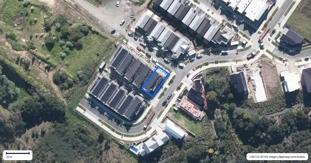 Property context map for 71 Waterlily Street, Hobsonville, Auckland