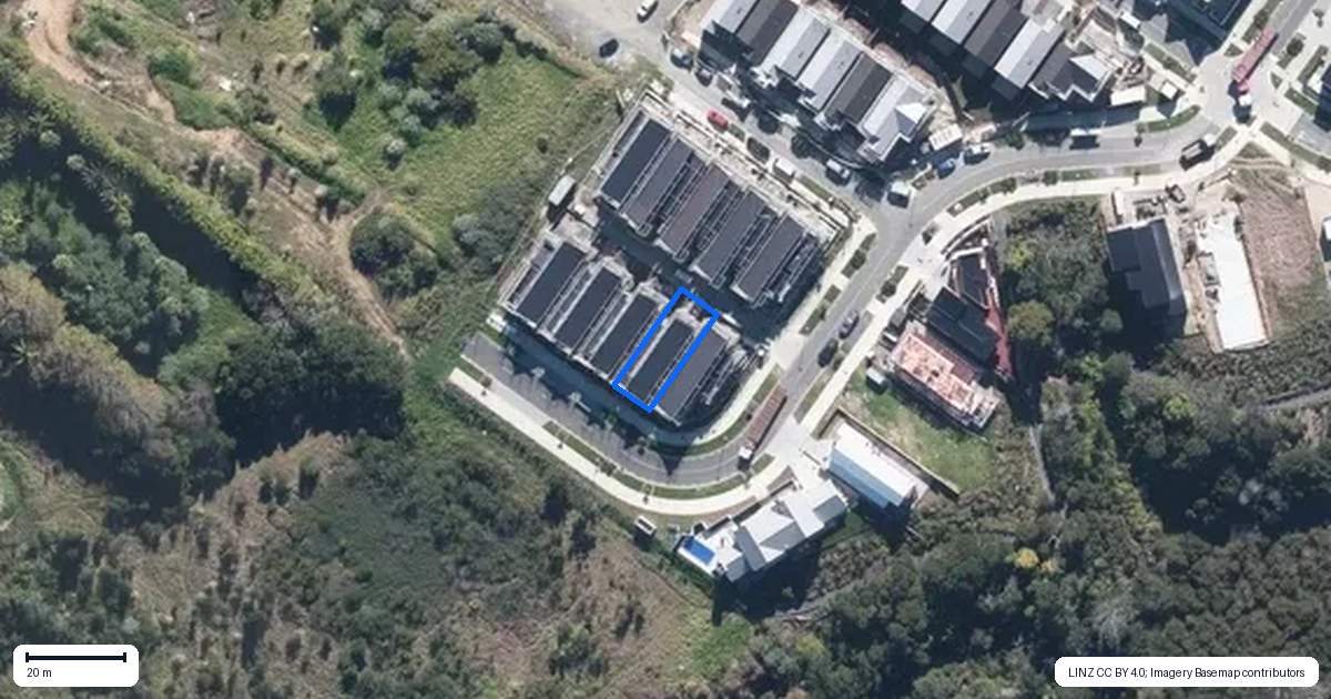 Property context map for 29 Pukeko Road, Hobsonville, Auckland