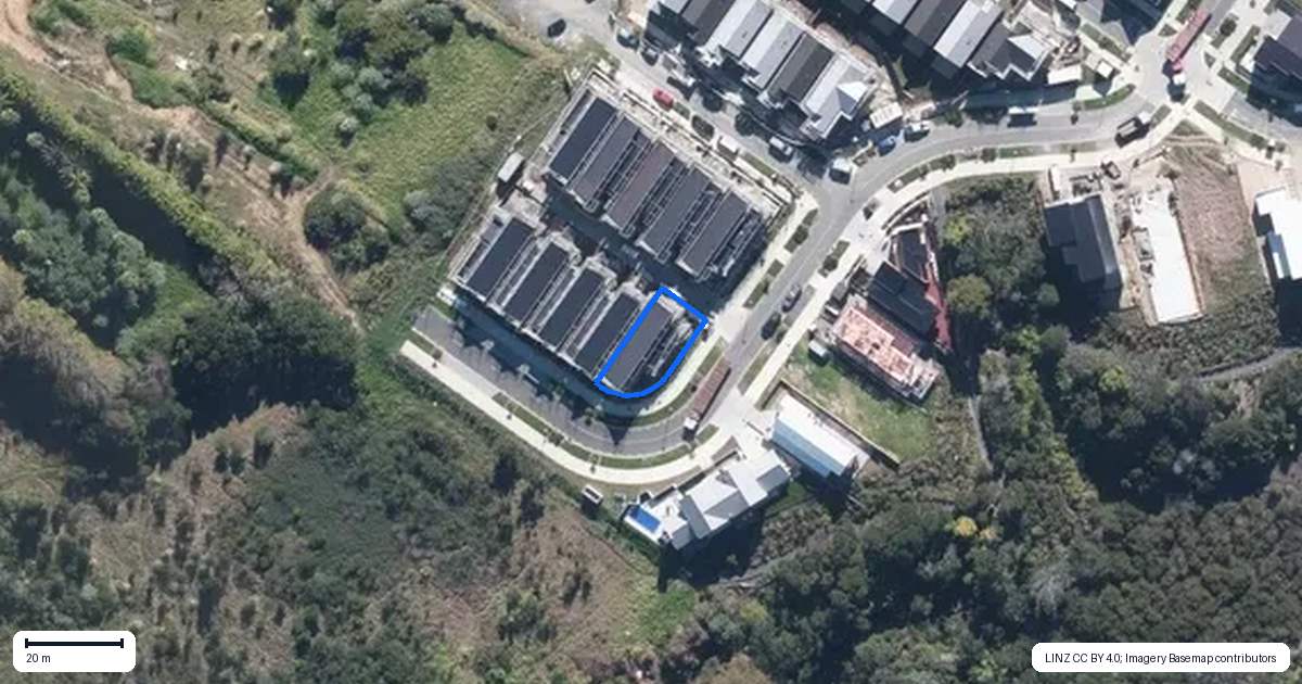 Property context map for 27 Pukeko Road, Hobsonville, Auckland