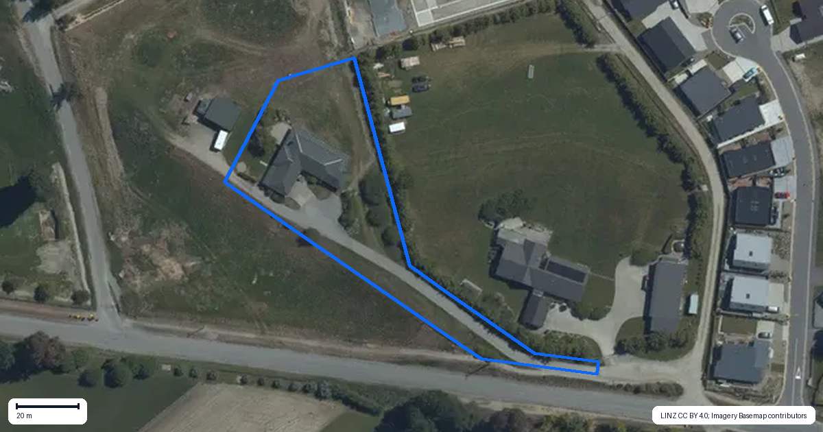 Property context map for 28C Studholme Road, Wanaka