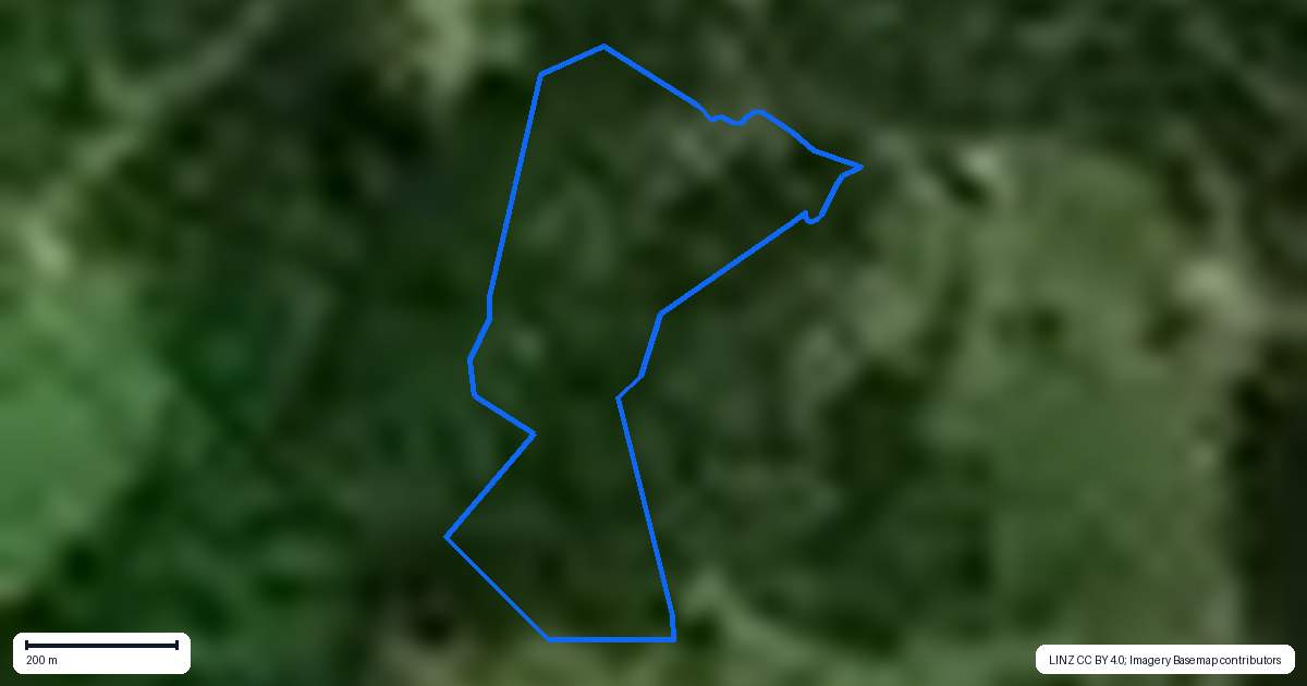 Property context map for 3520 State Highway 4, Raurimu, Owhango