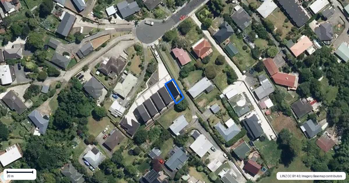 Property context map for 1/36 Tomo Street, New Lynn, Auckland