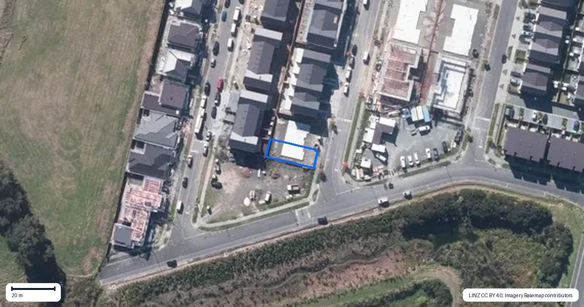 Property context map for 4 Samuel Marsden Place, Whenuapai, Auckland