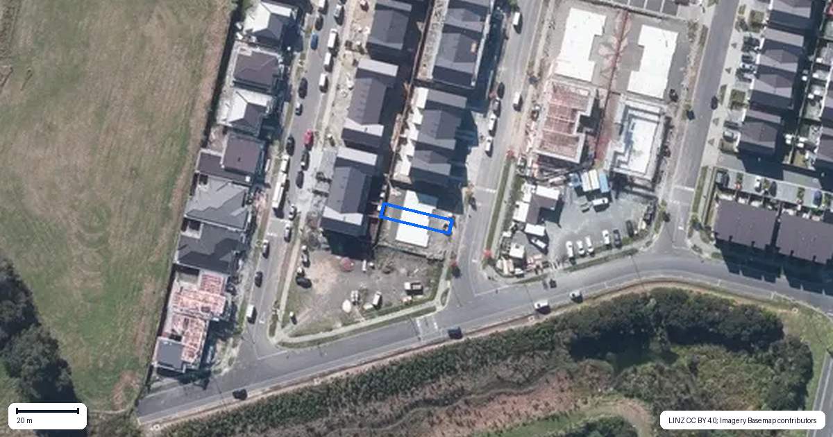 Property context map for 6 Samuel Marsden Place, Whenuapai, Auckland