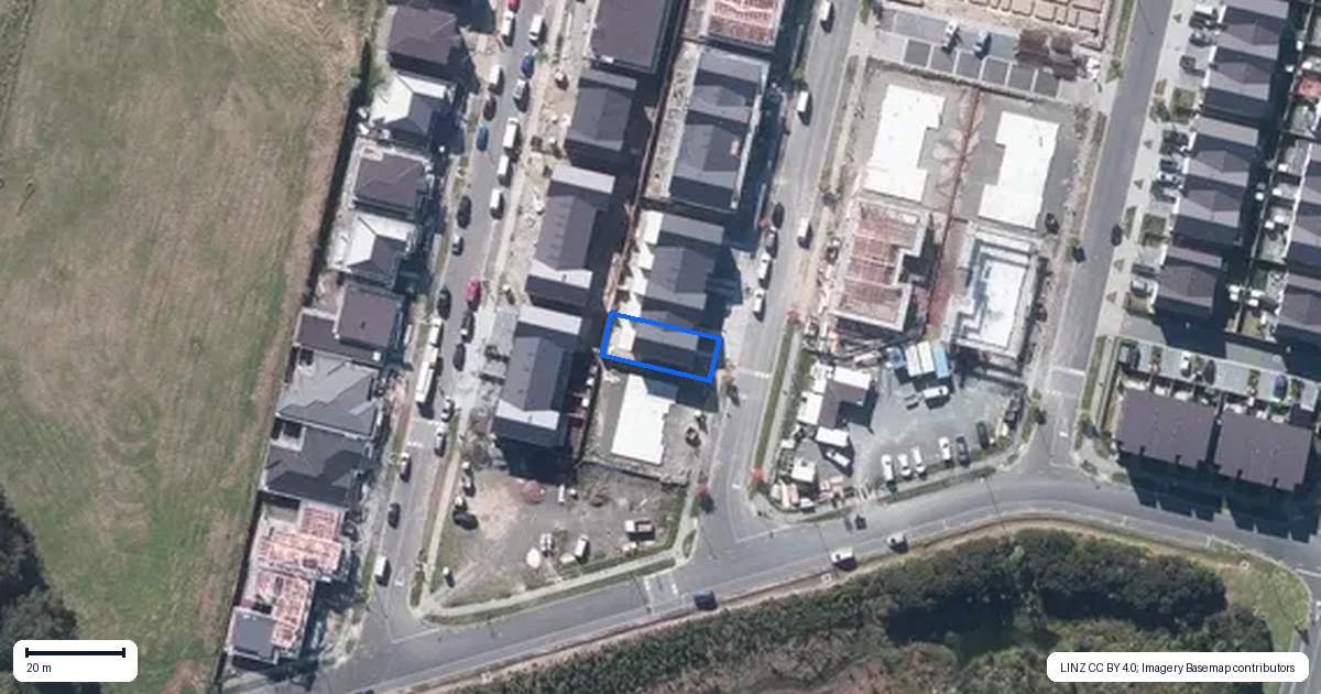 Property context map for 10 Samuel Marsden Place, Whenuapai, Auckland