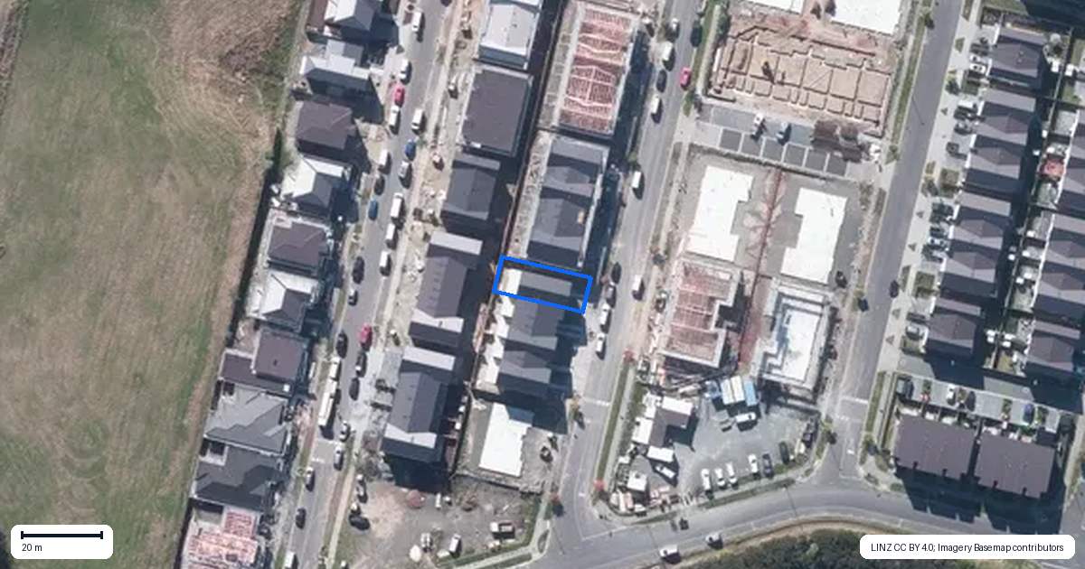 Property context map for 18 Samuel Marsden Place, Whenuapai, Auckland