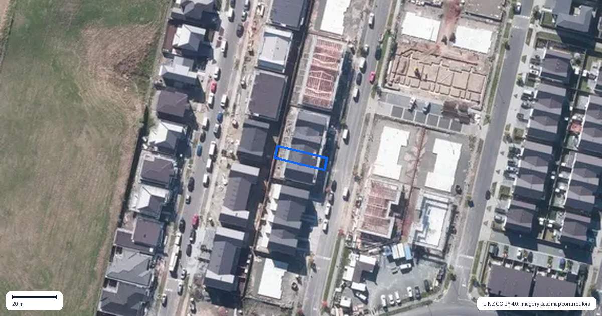 Property context map for 22 Samuel Marsden Place, Whenuapai, Auckland