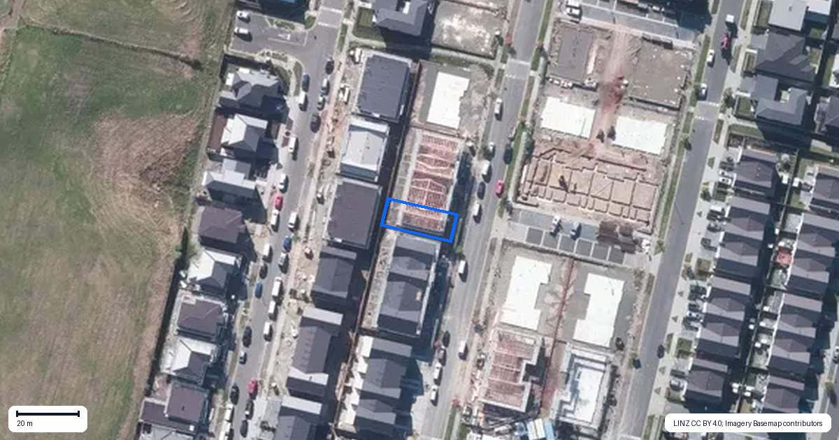 Property context map for 30 Samuel Marsden Place, Whenuapai, Auckland