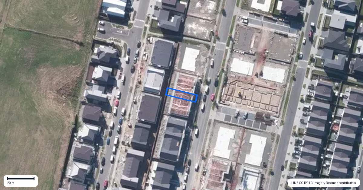 Property context map for 34 Samuel Marsden Place, Whenuapai, Auckland