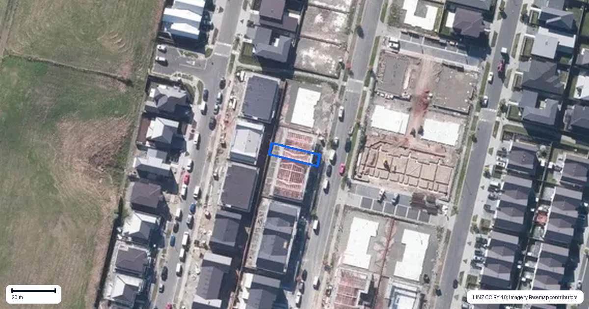 Property context map for 36 Samuel Marsden Place, Whenuapai, Auckland