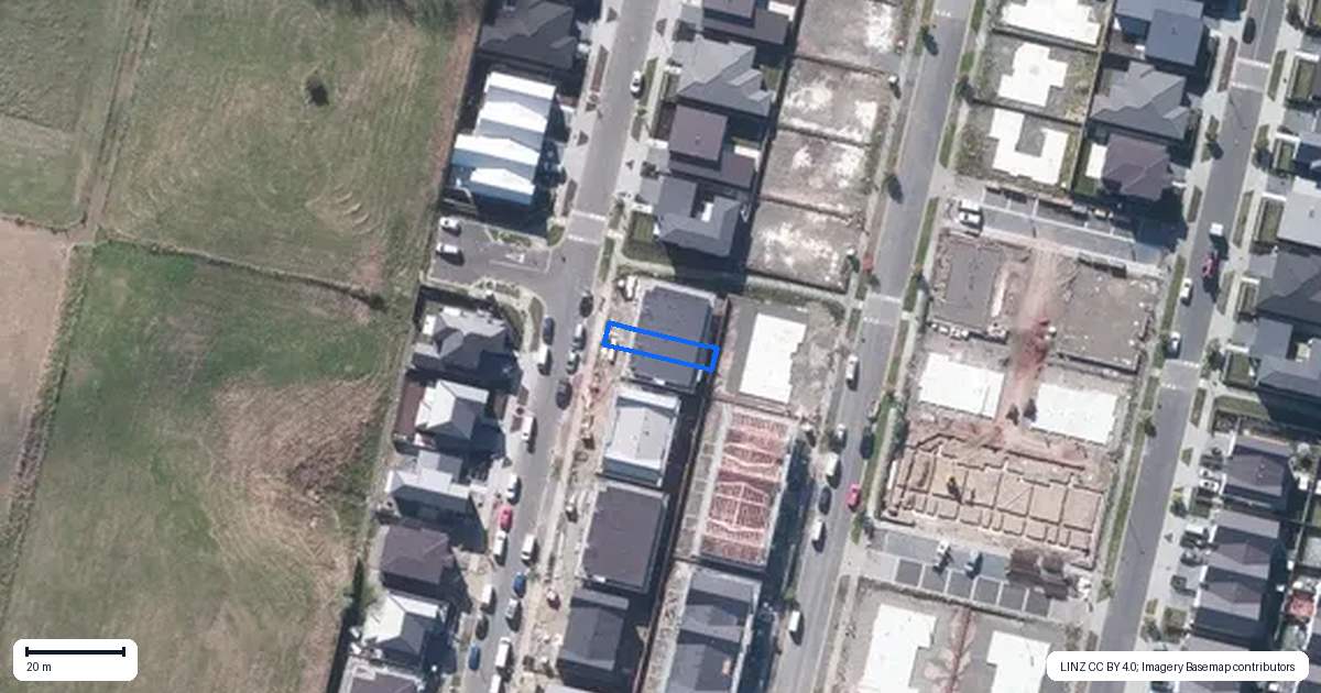 Property context map for 45 Oyster Drive, Whenuapai, Auckland