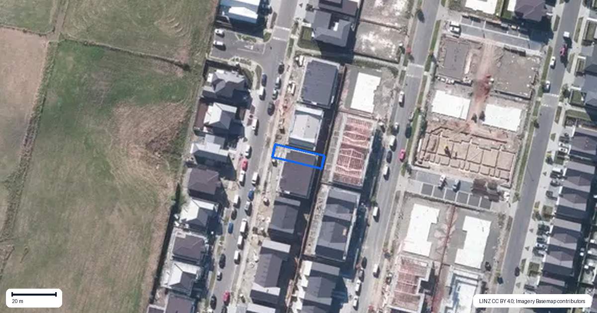 Property context map for 35 Oyster Drive, Whenuapai, Auckland