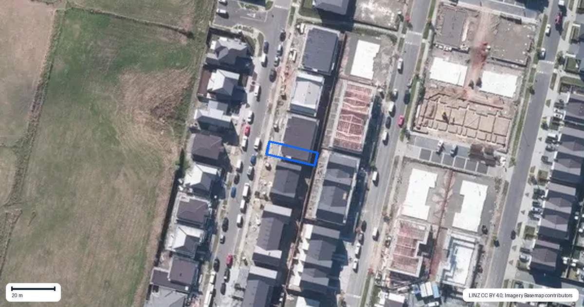 Property context map for 29 Oyster Drive, Whenuapai, Auckland