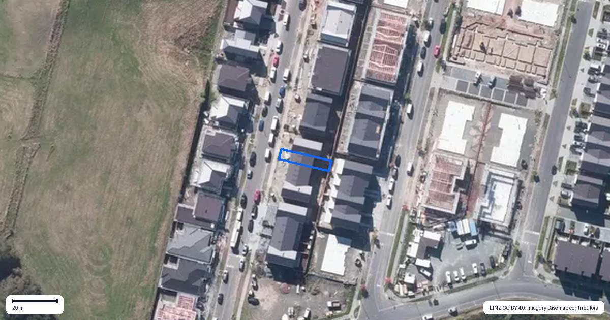 Property context map for 19 Oyster Drive, Whenuapai, Auckland