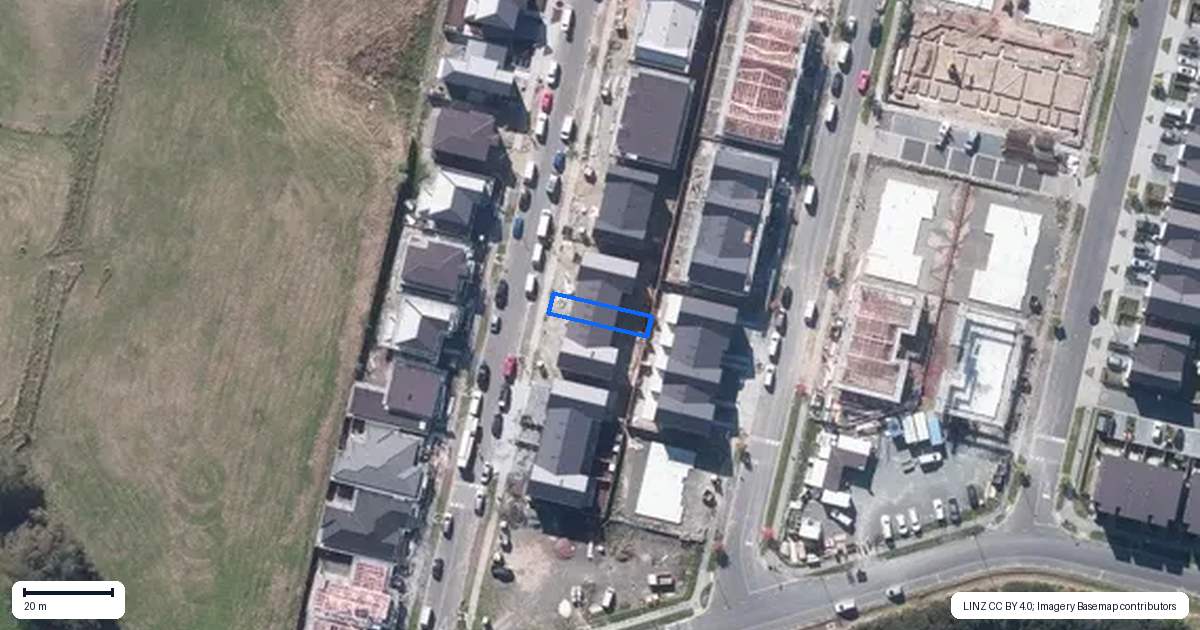 Property context map for 17 Oyster Drive, Whenuapai, Auckland
