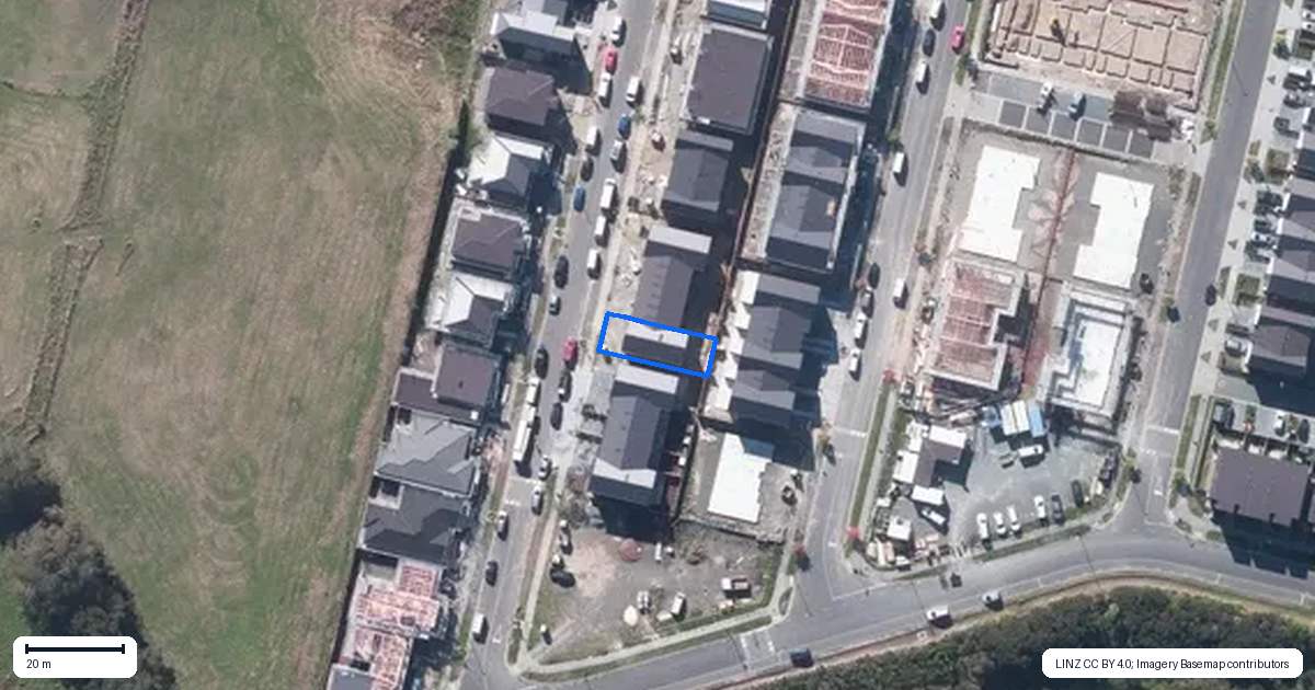 Property context map for 13 Oyster Drive, Whenuapai, Auckland