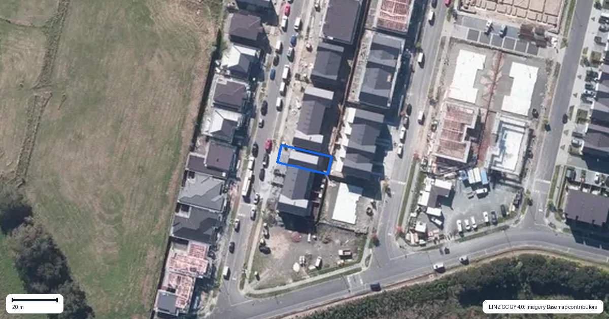 Property context map for 11 Oyster Drive, Whenuapai, Auckland