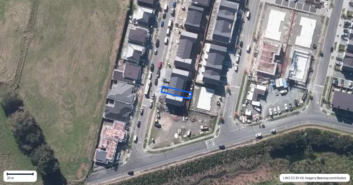 Property context map for 5 Oyster Drive, Whenuapai, Auckland