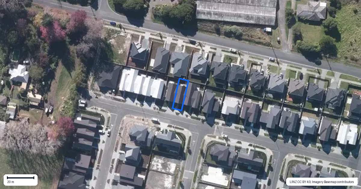 Property context map for 123 Kopuru Road, Whenuapai, Auckland