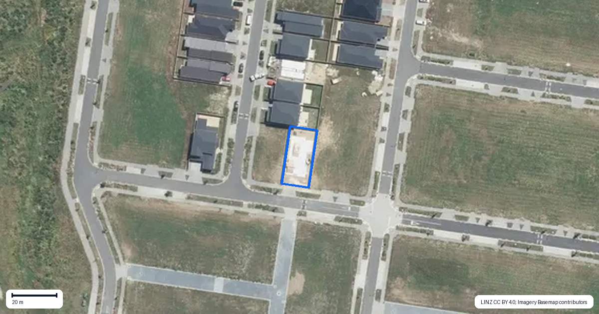 Property context map for 5 Kauitara Lane, Karaka, Papakura