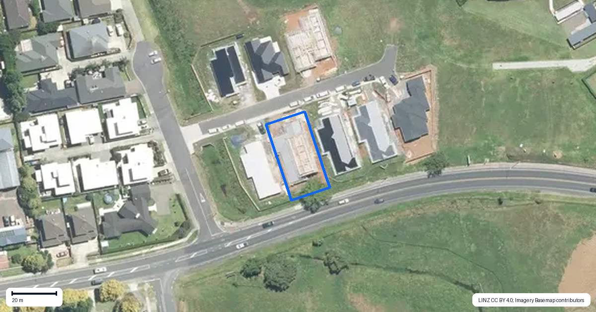 Property context map for 4 Whakaora Place, Pukekohe