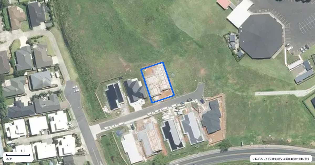 Property context map for 5 Whakaora Place, Pukekohe