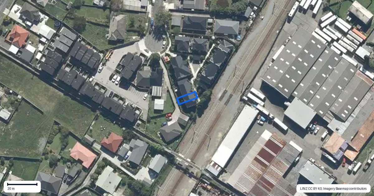 Property context map for 6/4 Johnston Grove, Taita, Lower Hutt