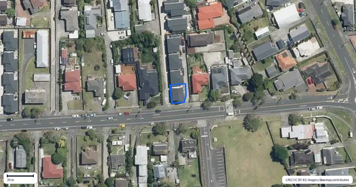 Property context map for 29A Bolton Street, Blockhouse Bay, Auckland