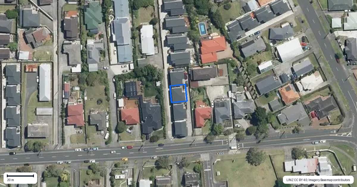 Property context map for 29C Bolton Street, Blockhouse Bay, Auckland