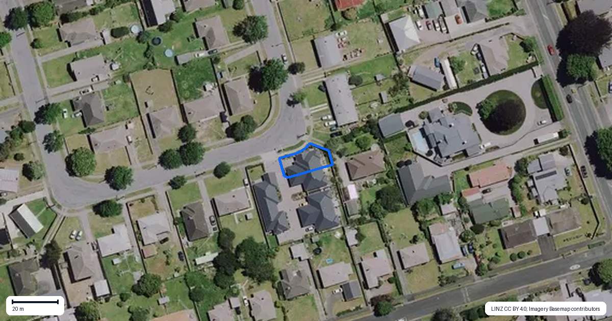 Property context map for 1/74 Marshall Street, Fairfield, Hamilton
