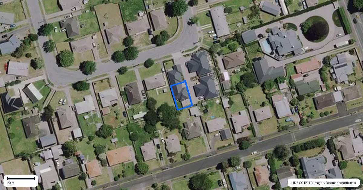 Property context map for 2/72 Marshall Street, Fairfield, Hamilton