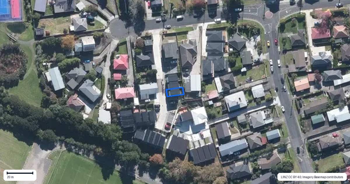 Property context map for 3/26 Toru Street, Te Atatu Peninsula, Auckland