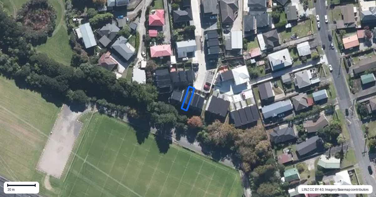 Property context map for 13/26 Toru Street, Te Atatu Peninsula, Auckland