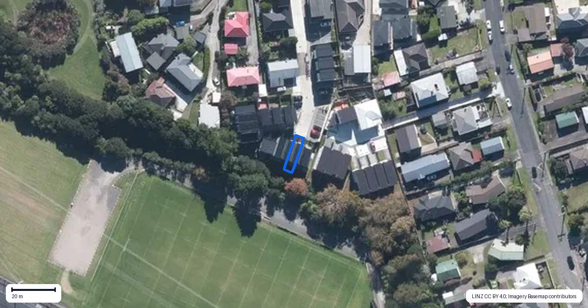 Property context map for 14/26 Toru Street, Te Atatu Peninsula, Auckland