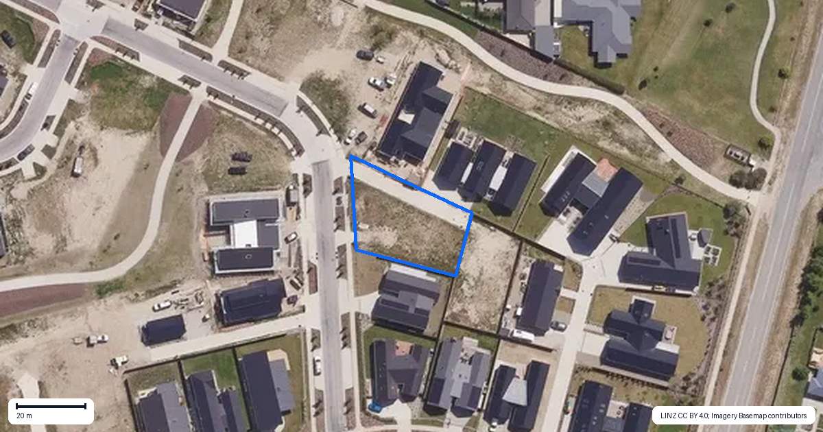 Property context map for 5 Magnum Drive, Cromwell