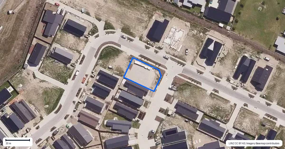 Property context map for 28 Magnum Drive, Cromwell