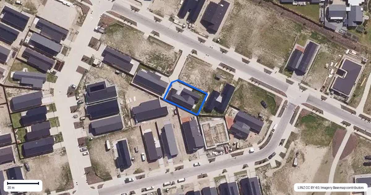 Property context map for 20 Magnum Drive, Cromwell