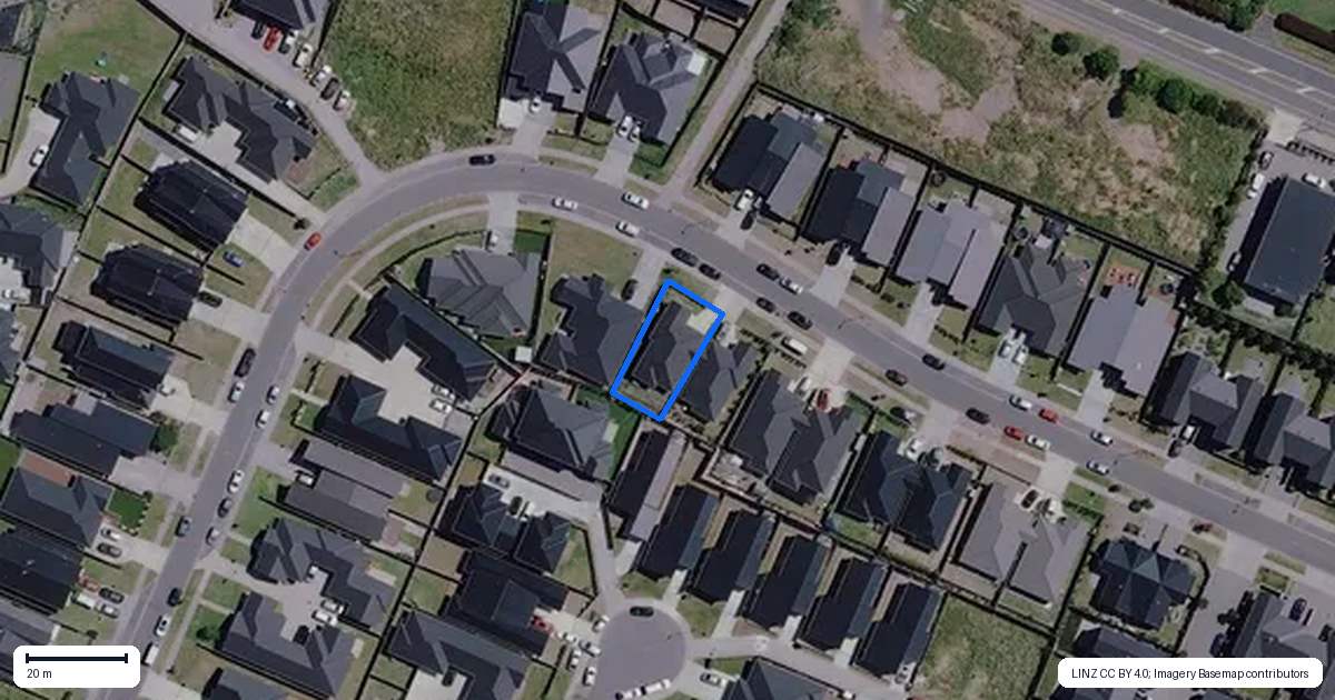 Property context map for 24B Tokerau Drive, Rototuna North, Hamilton