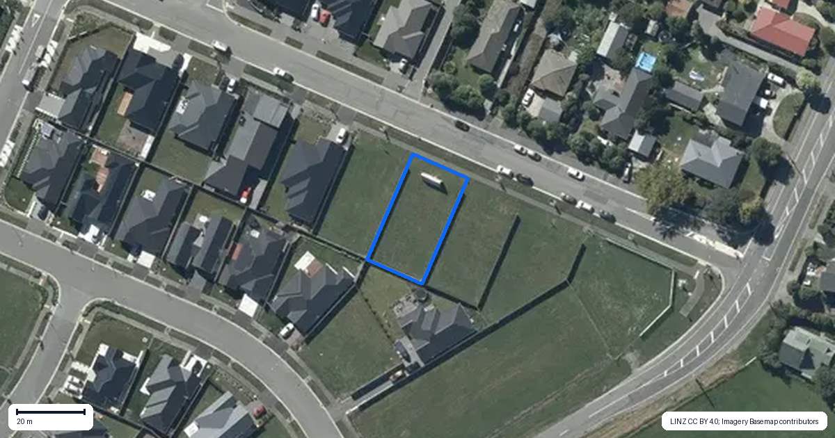 Property context map for 11 Quaifes Road, Halswell, Christchurch